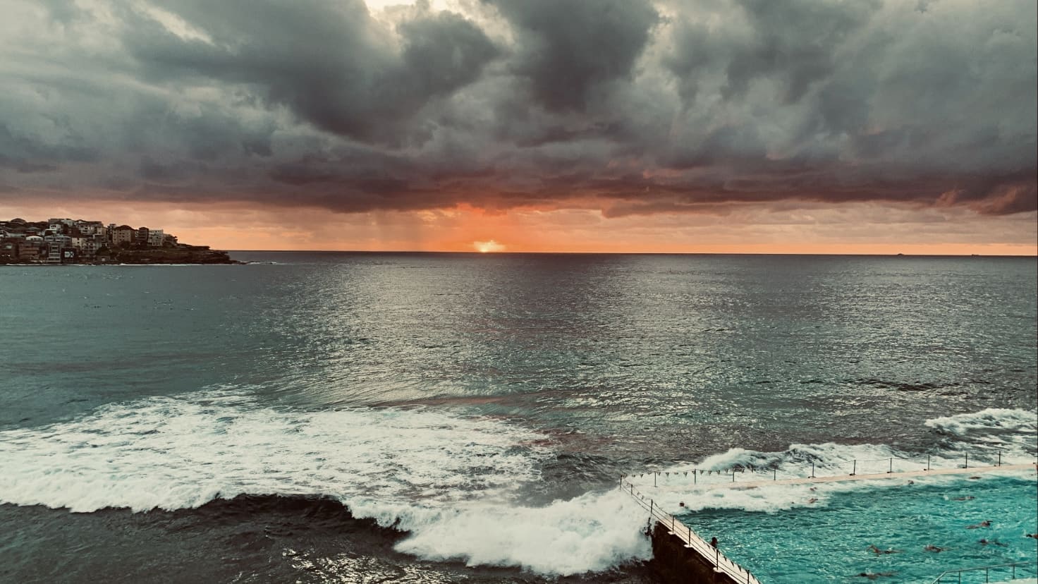 Bondi Beach – Stormy Sunrise